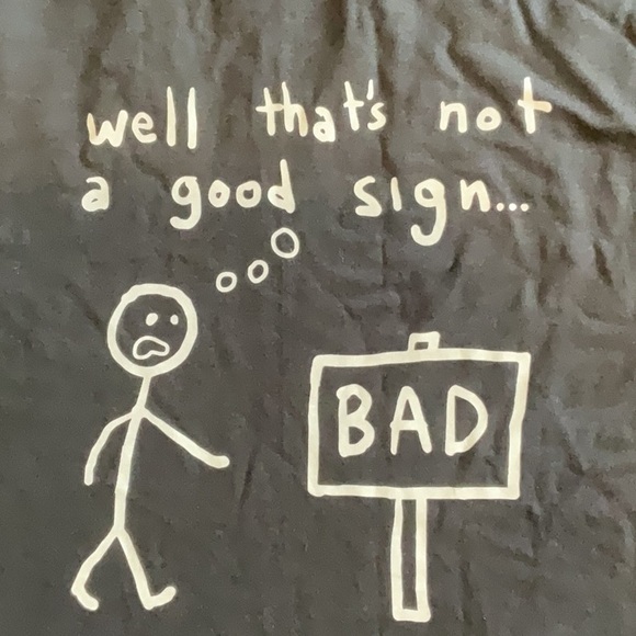 Fruit of the Loom Black Short Sleeve Tee - Picture 3 of 3